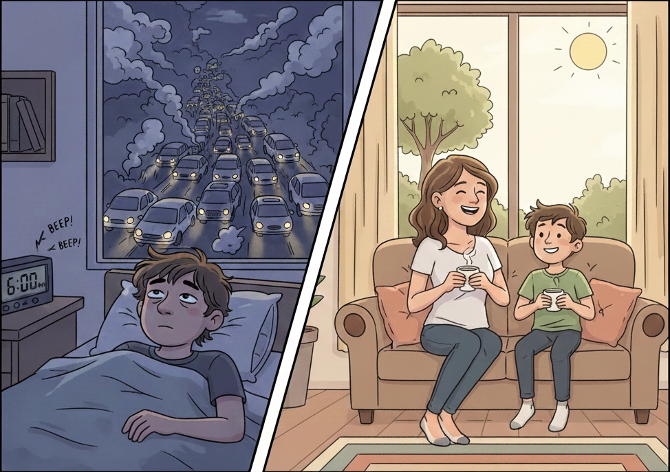 La prima “giornata da liceale” di Filippo… e le mie riflessioni sul ritmo di vita scolastico