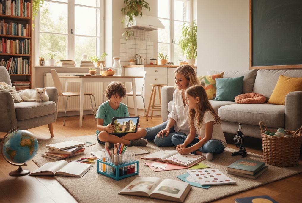 Pianificare una giornata di homeschooling senza stress