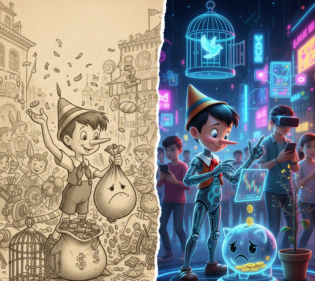 Pinocchio e il Paese dei Balocchi