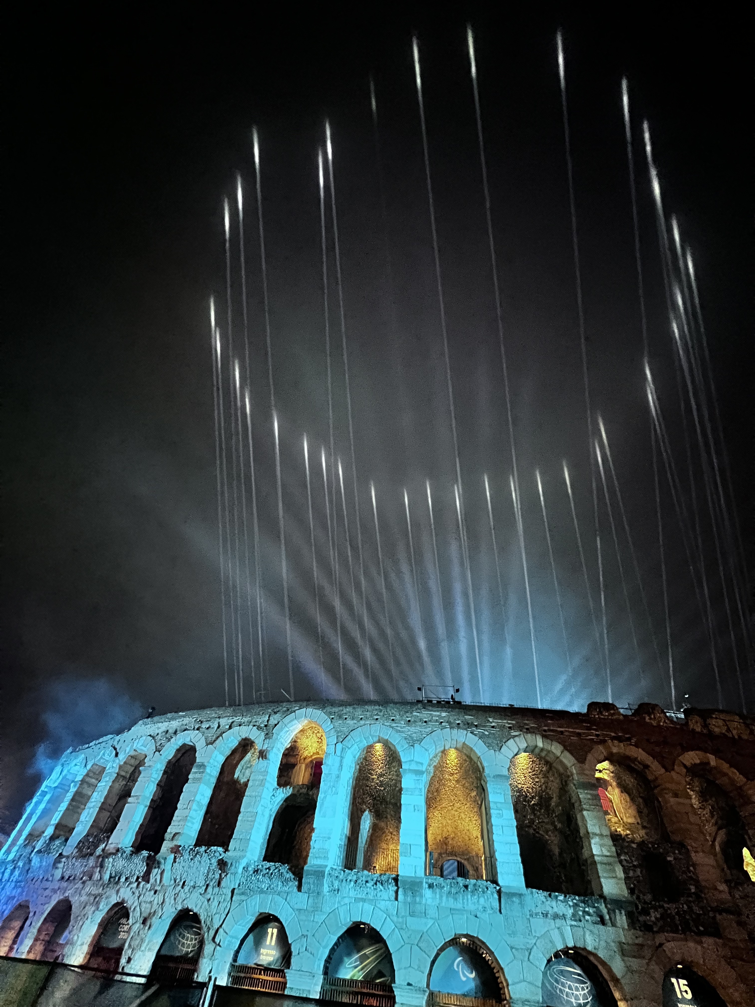 Arena di Verona di notte
